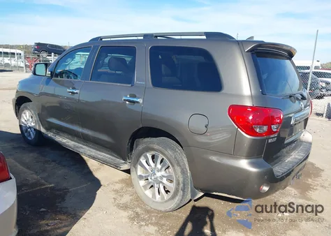 2015 Toyota Sequoia Platinum 5.7L V8 из США, поврежденный, VIN 5TDDW5G15FS116229
